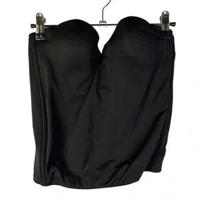 Boutique Fashion Forms Black Strapless Corset Top 36B